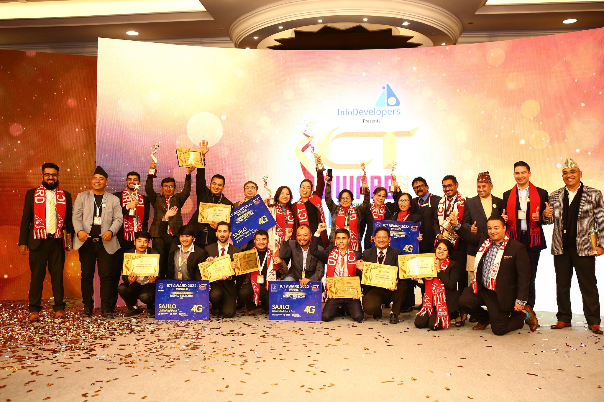 ICT Award 2022 Completed: Award distribution in 14 categories including South Asia Startup Award